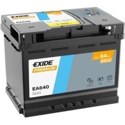 Batteria auto Exide EA640 12V 64Ah 640A - 1